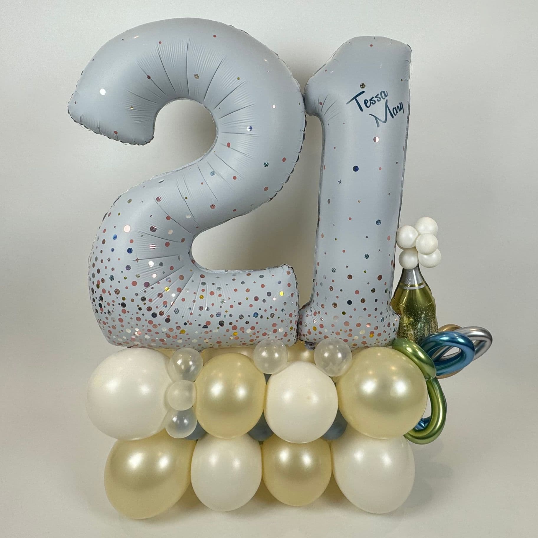 21st Birthday Lighted Bouquet - undefined