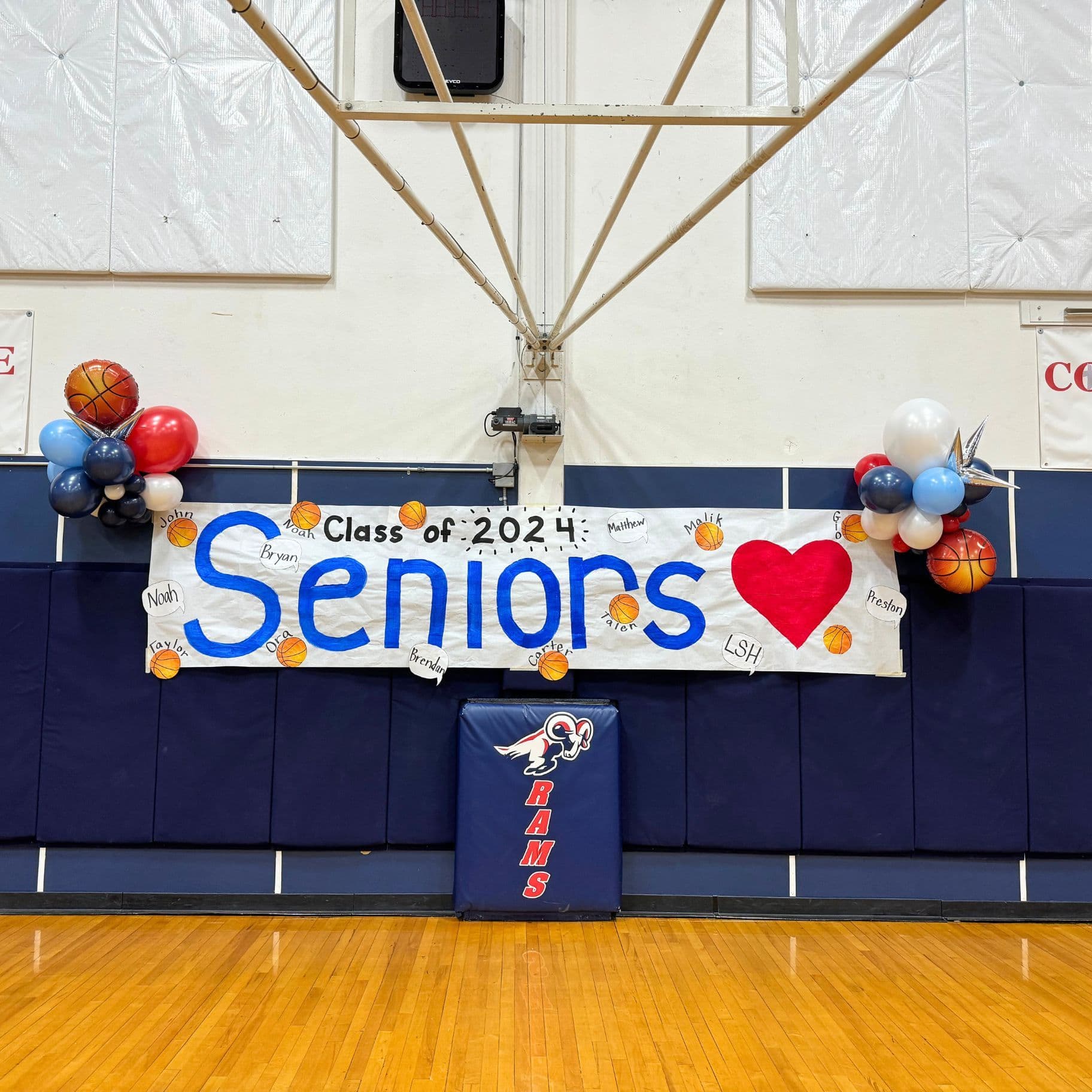 Loyola High School Senior Night Garland - undefined