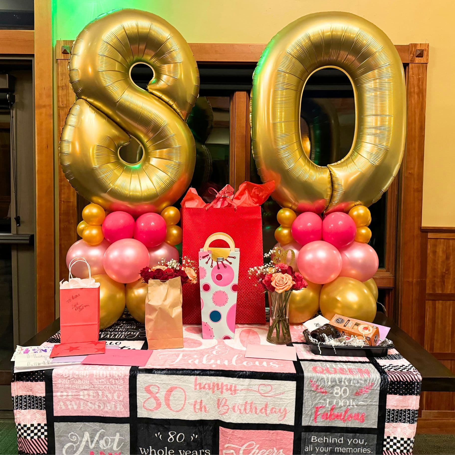 80th Birthday Celebration Bouquets - undefined