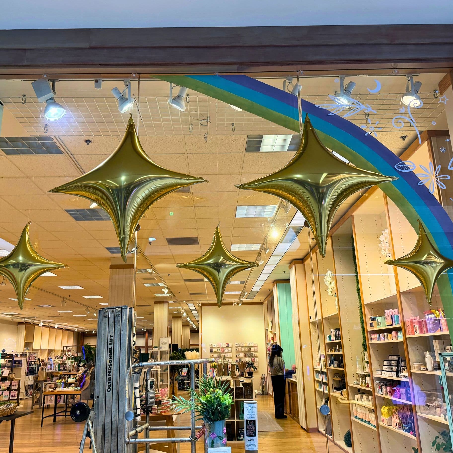 Starpoint Foil Window Decor - undefined