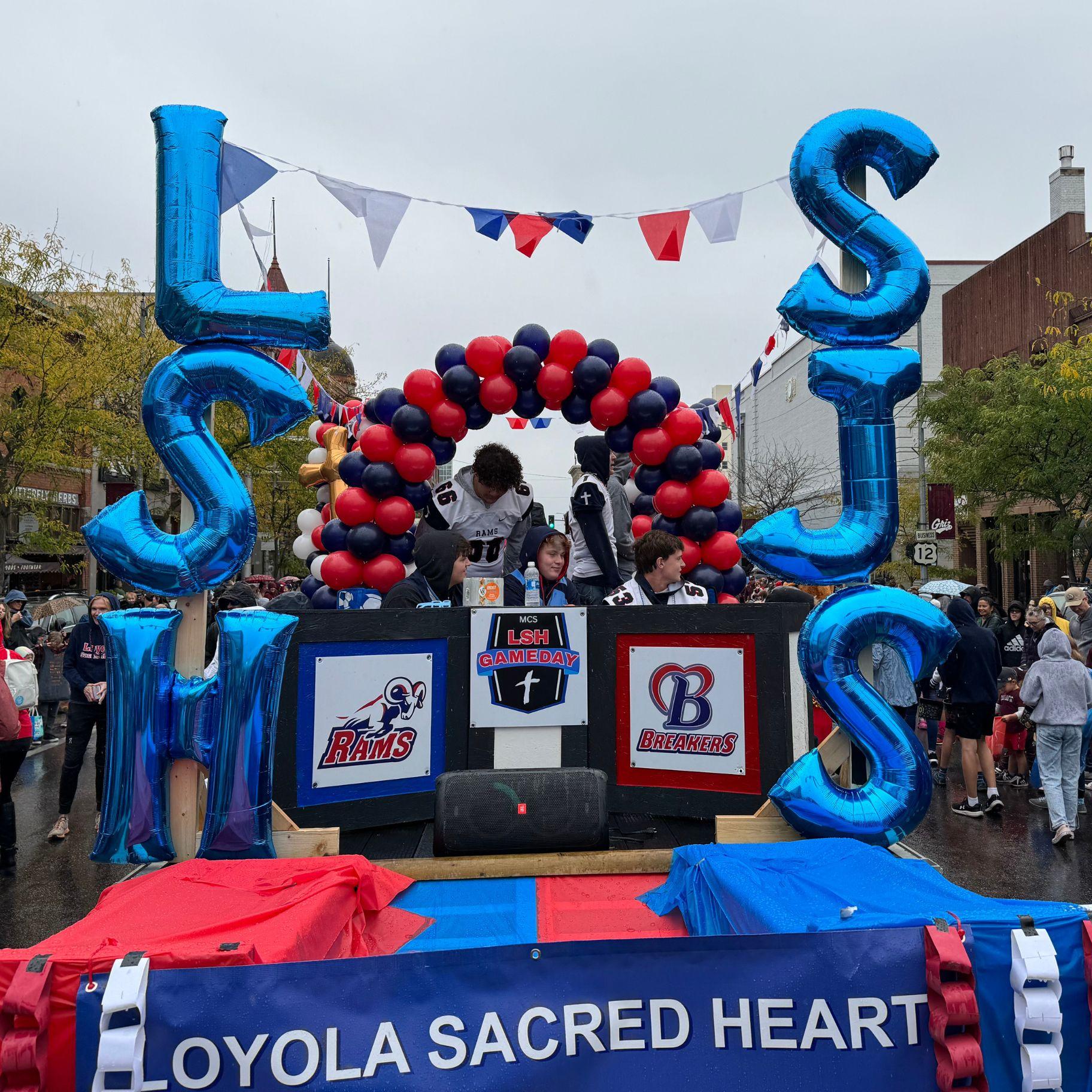 Missoula Catholic Schools Parade Float - custom
